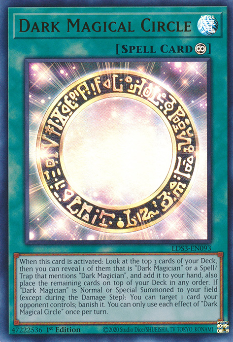 Dark Magical Circle [LDS3-EN093] Ultra Rare | Jomio and Rueliete's Cards and Comics