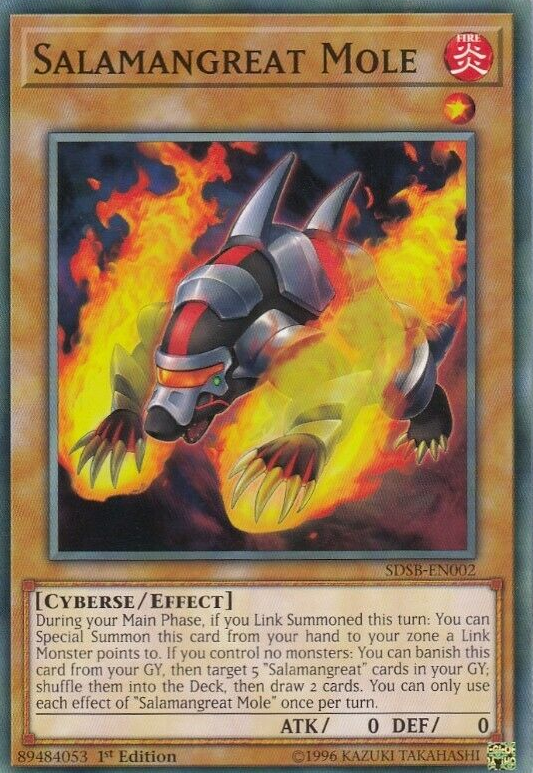 Salamangreat Mole [SDSB-EN002] Common | Jomio and Rueliete's Cards and Comics