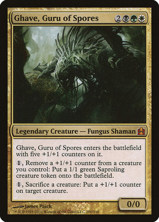 Ghave, Guru of Spores [Commander 2011] | Jomio and Rueliete's Cards and Comics