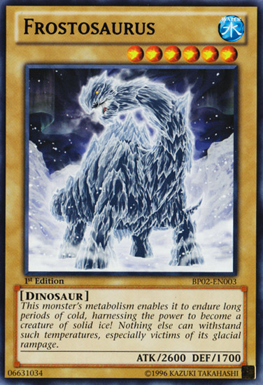 Frostosaurus [BP02-EN003] Mosaic Rare | Jomio and Rueliete's Cards and Comics