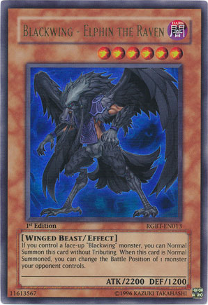 Blackwing - Elphin the Raven [RGBT-EN013] Ultra Rare | Jomio and Rueliete's Cards and Comics