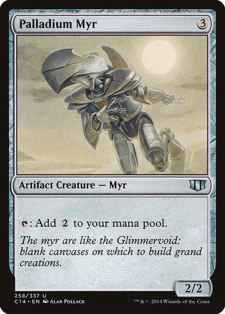 Palladium Myr [Commander 2014] | Jomio and Rueliete's Cards and Comics