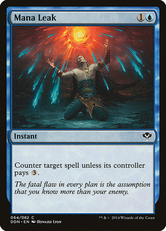 Mana Leak [Duel Decks: Speed vs. Cunning] | Jomio and Rueliete's Cards and Comics