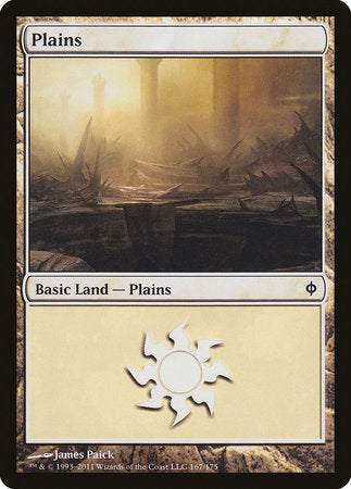 Plains (167) [New Phyrexia] | Jomio and Rueliete's Cards and Comics