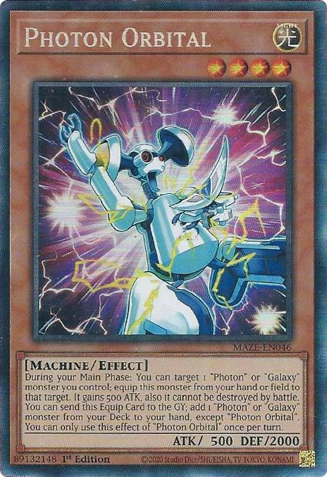 Photon Orbital [MAZE-EN046] Collector's Rare | Jomio and Rueliete's Cards and Comics