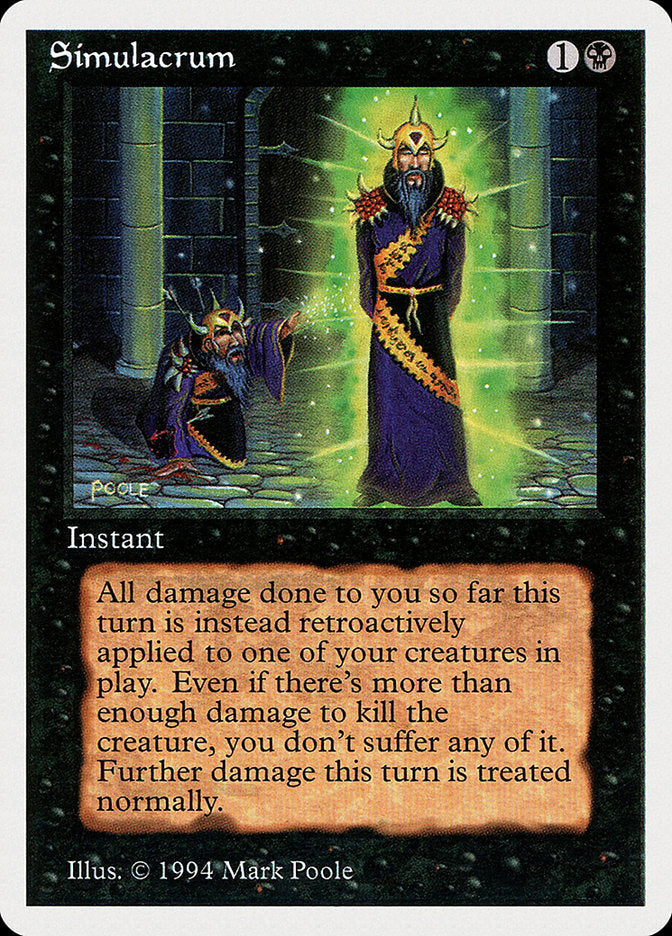 Simulacrum [Summer Magic / Edgar] | Jomio and Rueliete's Cards and Comics
