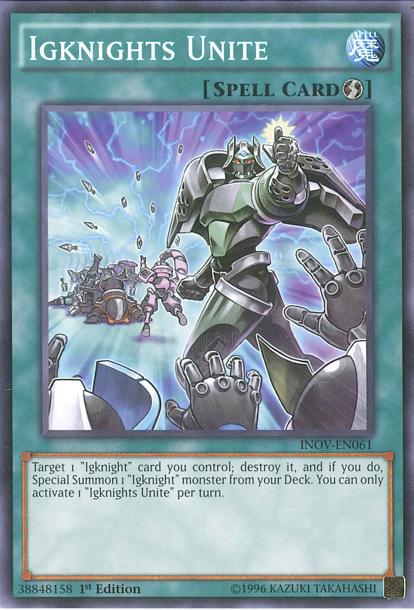 Igknights Unite [INOV-EN061] Common | Jomio and Rueliete's Cards and Comics
