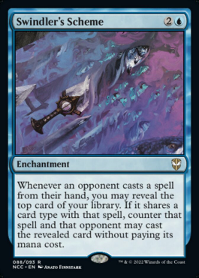 Swindler's Scheme [Streets of New Capenna Commander] | Jomio and Rueliete's Cards and Comics
