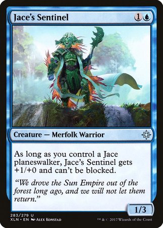 Jace's Sentinel [Ixalan] | Jomio and Rueliete's Cards and Comics