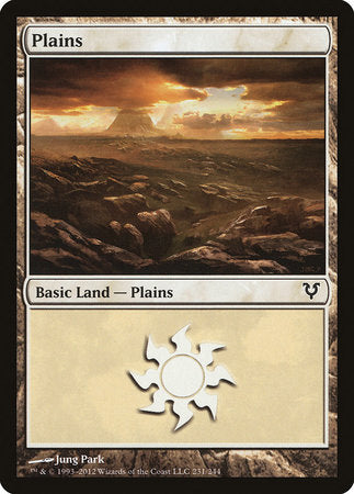 Plains (231) [Avacyn Restored] | Jomio and Rueliete's Cards and Comics
