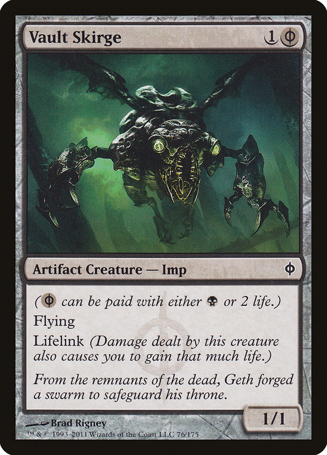 Vault Skirge [New Phyrexia] | Jomio and Rueliete's Cards and Comics