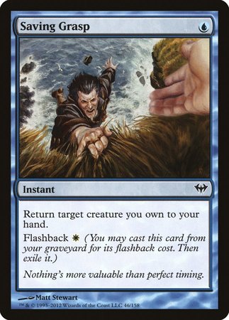 Saving Grasp [Dark Ascension] | Jomio and Rueliete's Cards and Comics