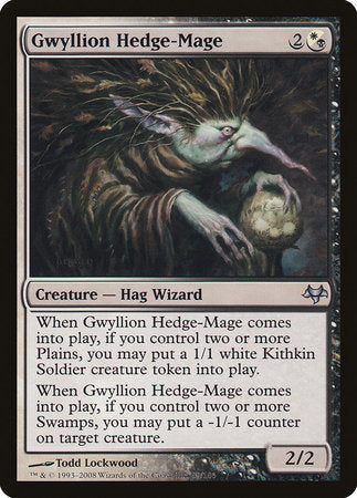 Gwyllion Hedge-Mage [Eventide] | Jomio and Rueliete's Cards and Comics