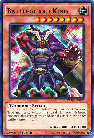 Battleguard King [DUEA-EN017] Common | Jomio and Rueliete's Cards and Comics