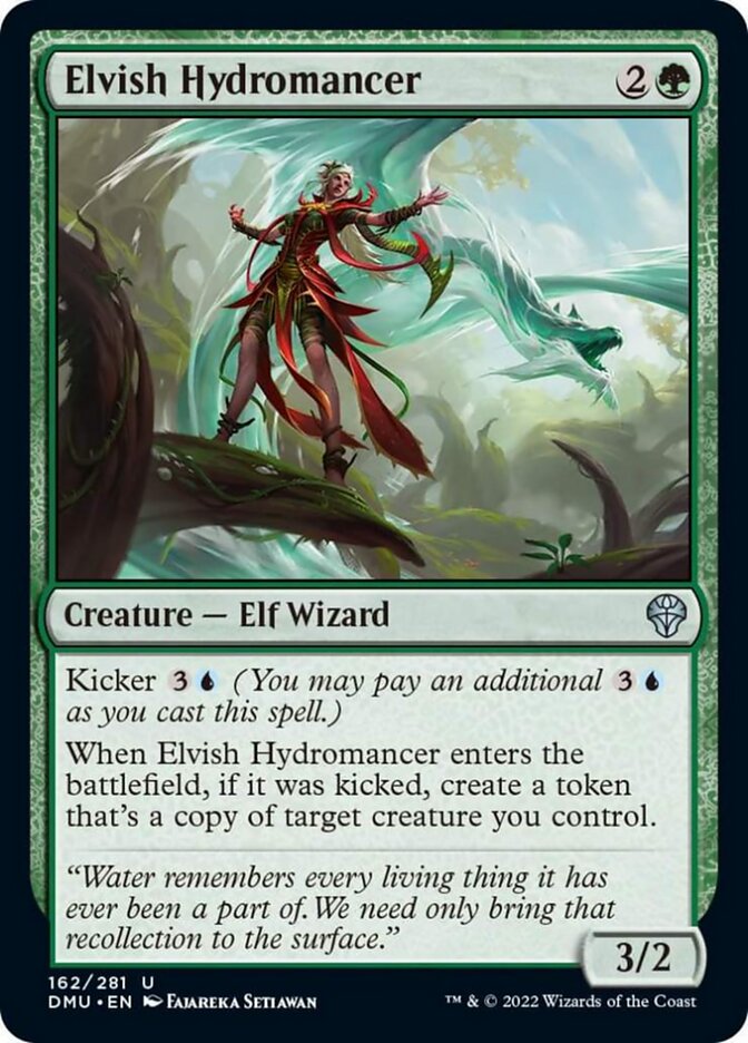 Elvish Hydromancer [Dominaria United] | Jomio and Rueliete's Cards and Comics