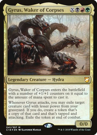 Gyrus, Waker of Corpses [Commander 2018] | Jomio and Rueliete's Cards and Comics