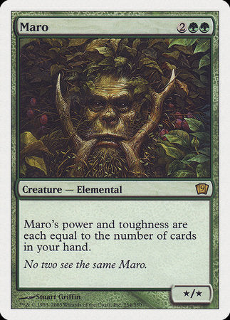 Maro [Ninth Edition] | Jomio and Rueliete's Cards and Comics