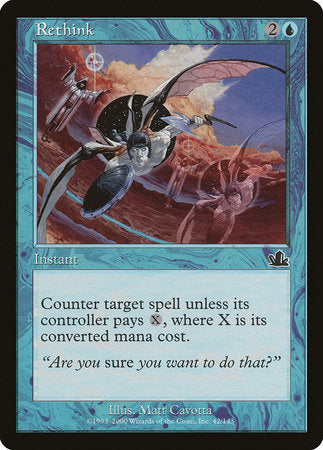 Rethink [Prophecy] | Jomio and Rueliete's Cards and Comics