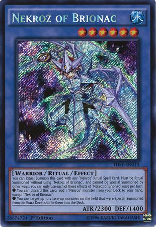 Nekroz of Brionac [THSF-EN014] Secret Rare | Jomio and Rueliete's Cards and Comics