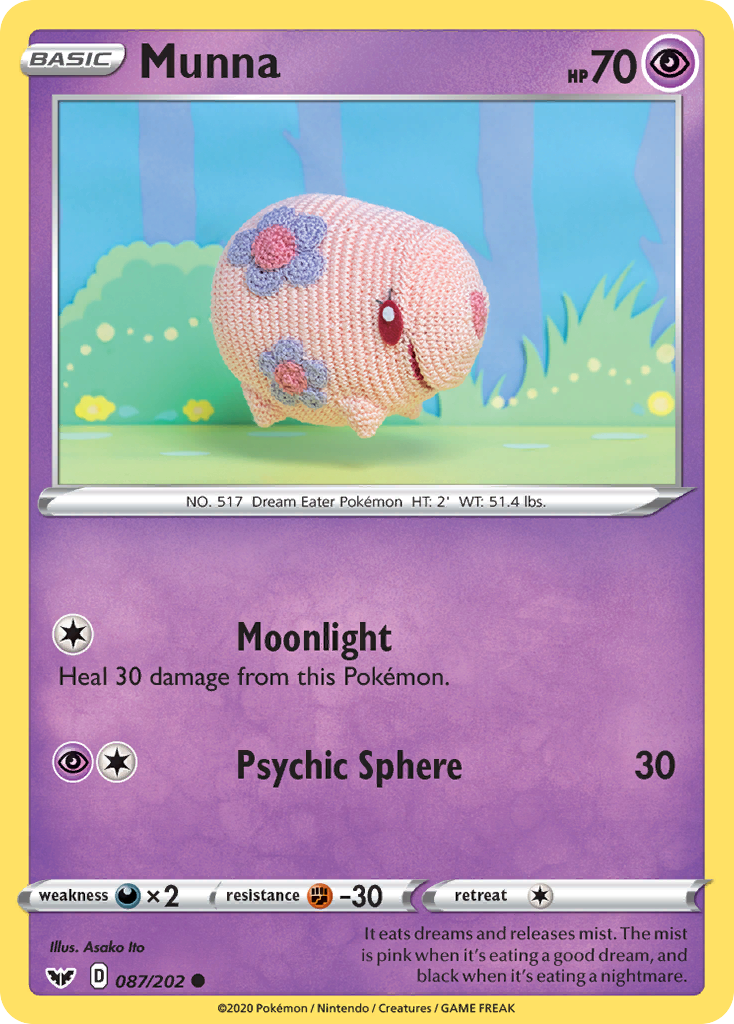 Munna (087/202) [Sword & Shield: Base Set] | Jomio and Rueliete's Cards and Comics