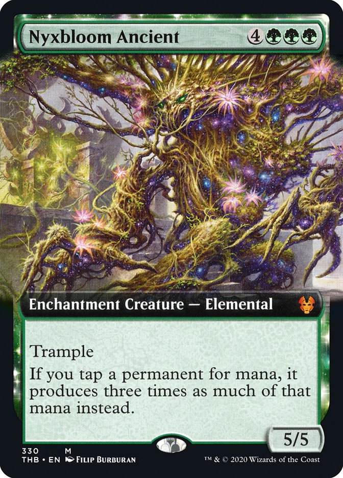 Nyxbloom Ancient (Extended Art) [Theros Beyond Death] | Jomio and Rueliete's Cards and Comics