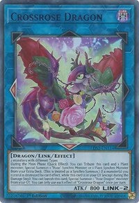 Crossrose Dragon (Purple) [LDS2-EN114] Ultra Rare | Jomio and Rueliete's Cards and Comics