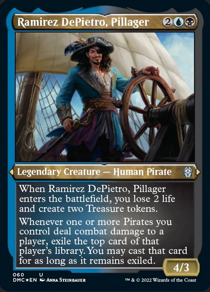 Ramirez DePietro, Pillager (Foil Etched) [Dominaria United Commander] | Jomio and Rueliete's Cards and Comics