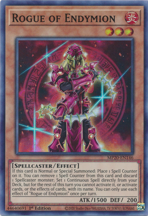 Rogue of Endymion [MP20-EN146] Super Rare | Jomio and Rueliete's Cards and Comics