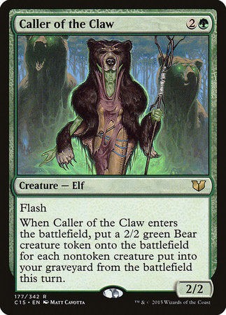 Caller of the Claw [Commander 2015] | Jomio and Rueliete's Cards and Comics