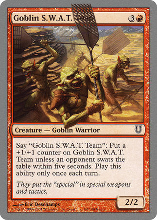 Goblin S.W.A.T. Team [Unhinged] | Jomio and Rueliete's Cards and Comics