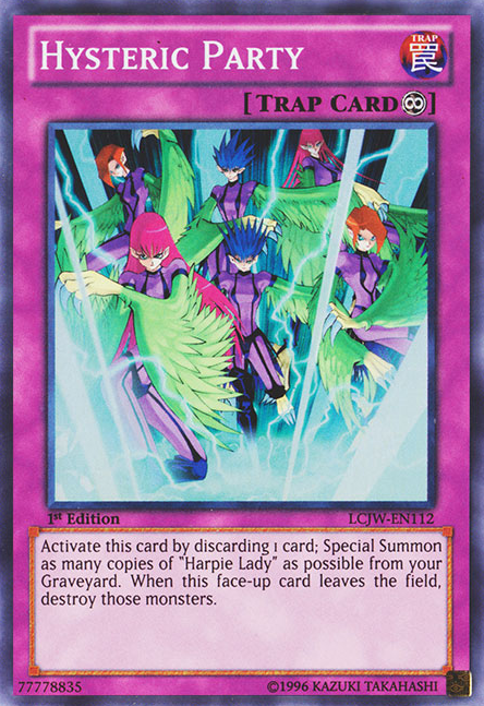 Hysteric Party [LCJW-EN112] Super Rare | Jomio and Rueliete's Cards and Comics