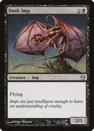 Dusk Imp [Duels of the Planeswalkers] | Jomio and Rueliete's Cards and Comics