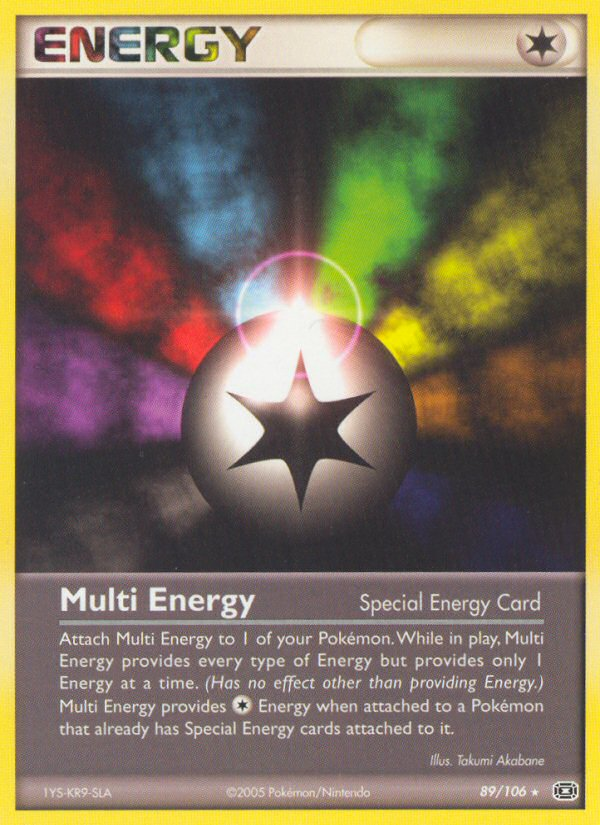 Multi Energy (89/106) [EX: Emerald] | Jomio and Rueliete's Cards and Comics