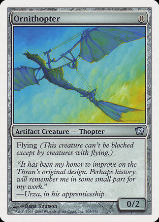 Ornithopter [Ninth Edition] | Jomio and Rueliete's Cards and Comics