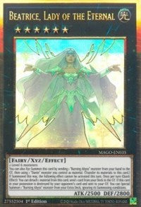 Beatrice, Lady of the Eternal [MAGO-EN035] Gold Rare | Jomio and Rueliete's Cards and Comics