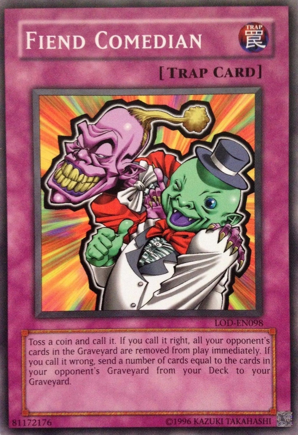 Fiend Comedian [LOD-EN098] Common | Jomio and Rueliete's Cards and Comics