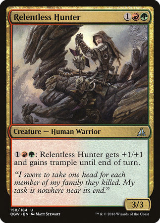 Relentless Hunter [Oath of the Gatewatch] | Jomio and Rueliete's Cards and Comics