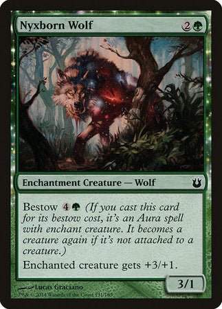 Nyxborn Wolf [Born of the Gods] | Jomio and Rueliete's Cards and Comics