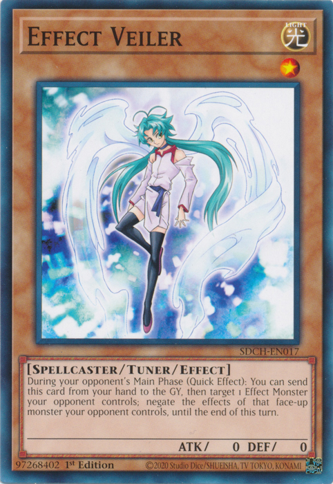 Effect Veiler [SDCH-EN017] Common | Jomio and Rueliete's Cards and Comics