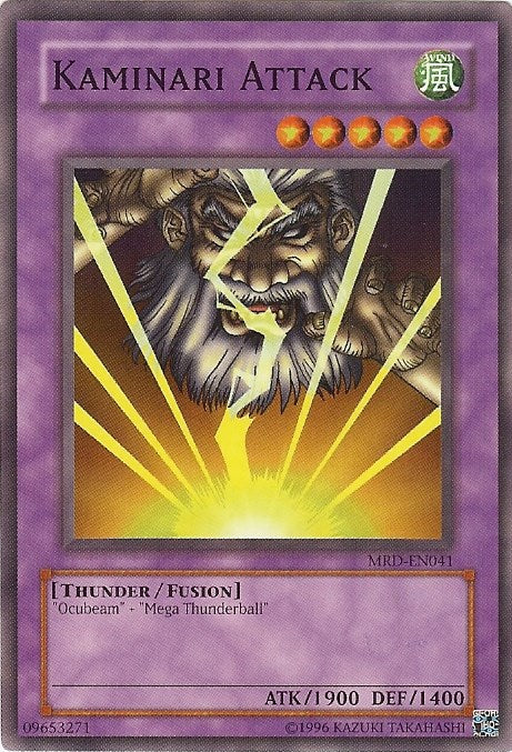 Kaminari Attack [MRD-EN041] Common | Jomio and Rueliete's Cards and Comics