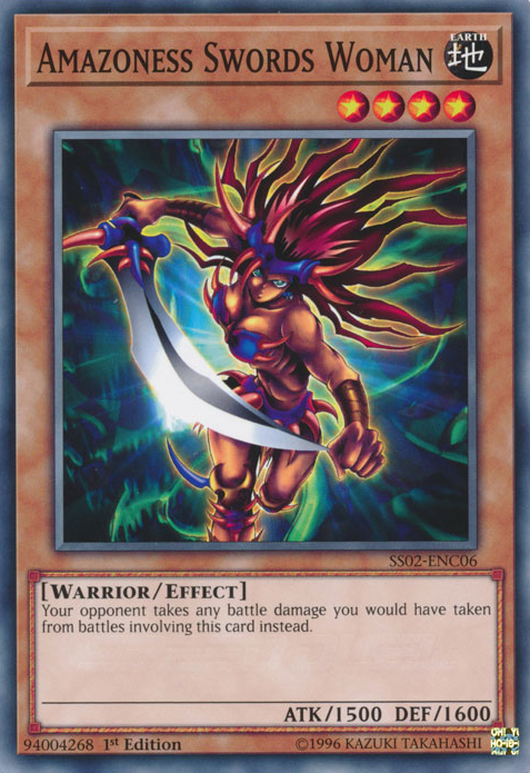 Amazoness Swords Woman [SS02-ENC06] Common | Jomio and Rueliete's Cards and Comics
