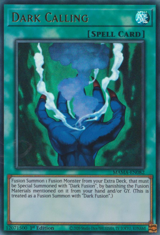 Dark Calling [MAMA-EN082] Ultra Rare | Jomio and Rueliete's Cards and Comics