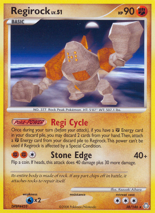 Regirock (38/146) [Diamond & Pearl: Legends Awakened] | Jomio and Rueliete's Cards and Comics
