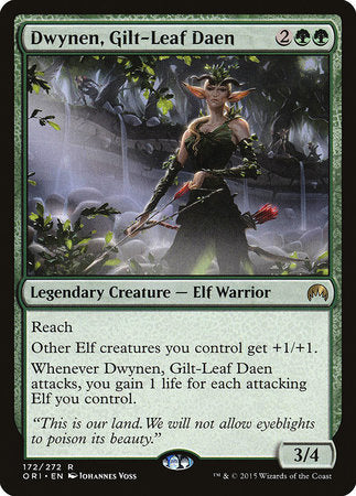 Dwynen, Gilt-Leaf Daen [Magic Origins] | Jomio and Rueliete's Cards and Comics