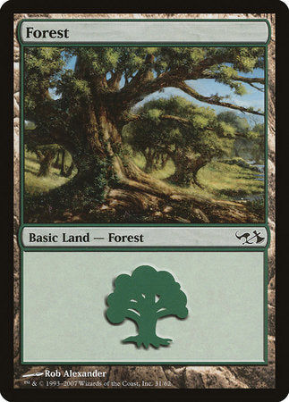 Forest (31) [Duel Decks: Elves vs. Goblins] | Jomio and Rueliete's Cards and Comics