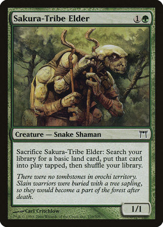 Sakura-Tribe Elder [Champions of Kamigawa] | Jomio and Rueliete's Cards and Comics