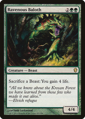 Ravenous Baloth [Commander 2013] | Jomio and Rueliete's Cards and Comics