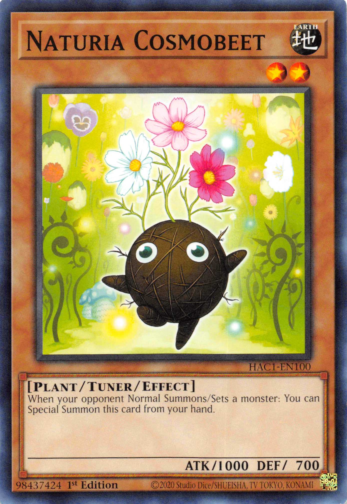 Naturia Cosmobeet [HAC1-EN100] Common | Jomio and Rueliete's Cards and Comics