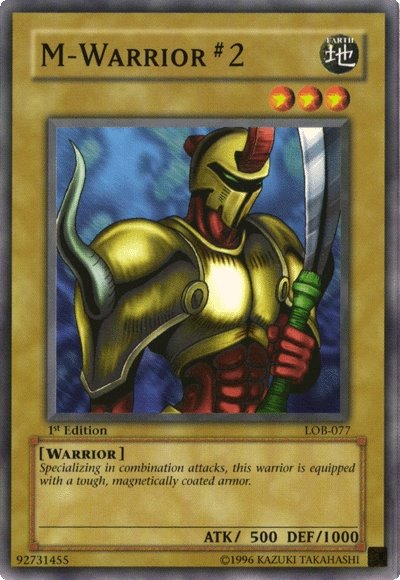M-Warrior #2 [LOB-077] Common | Jomio and Rueliete's Cards and Comics