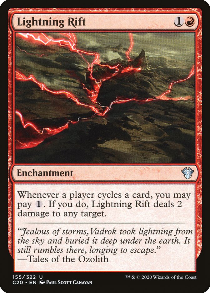 Lightning Rift [Commander 2020] | Jomio and Rueliete's Cards and Comics